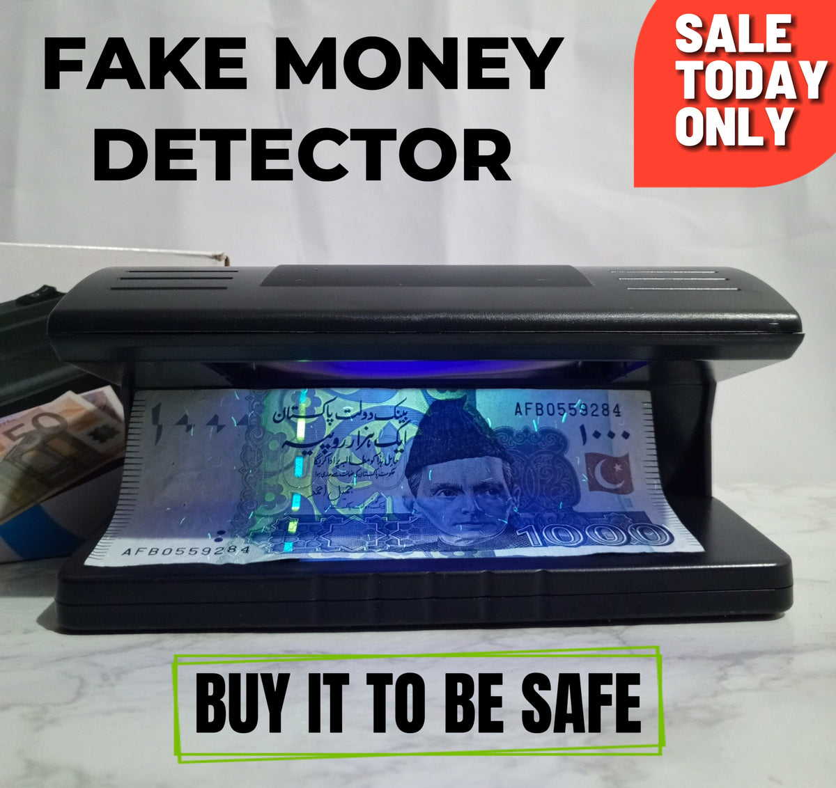 China Imported Fake Note Detector Machine