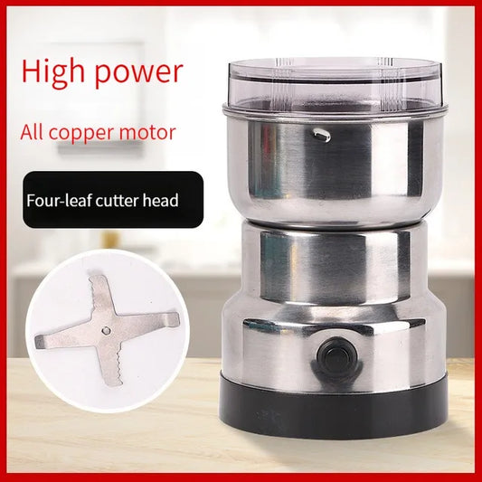 Electric Grinder High Quality Stainless Steel Spices Masala, Powerful Motor