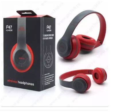 P47 Bluetooth Foldable Headphone with shocking bass - Soft Trust