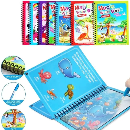 Kids Magic Water Drawing Book